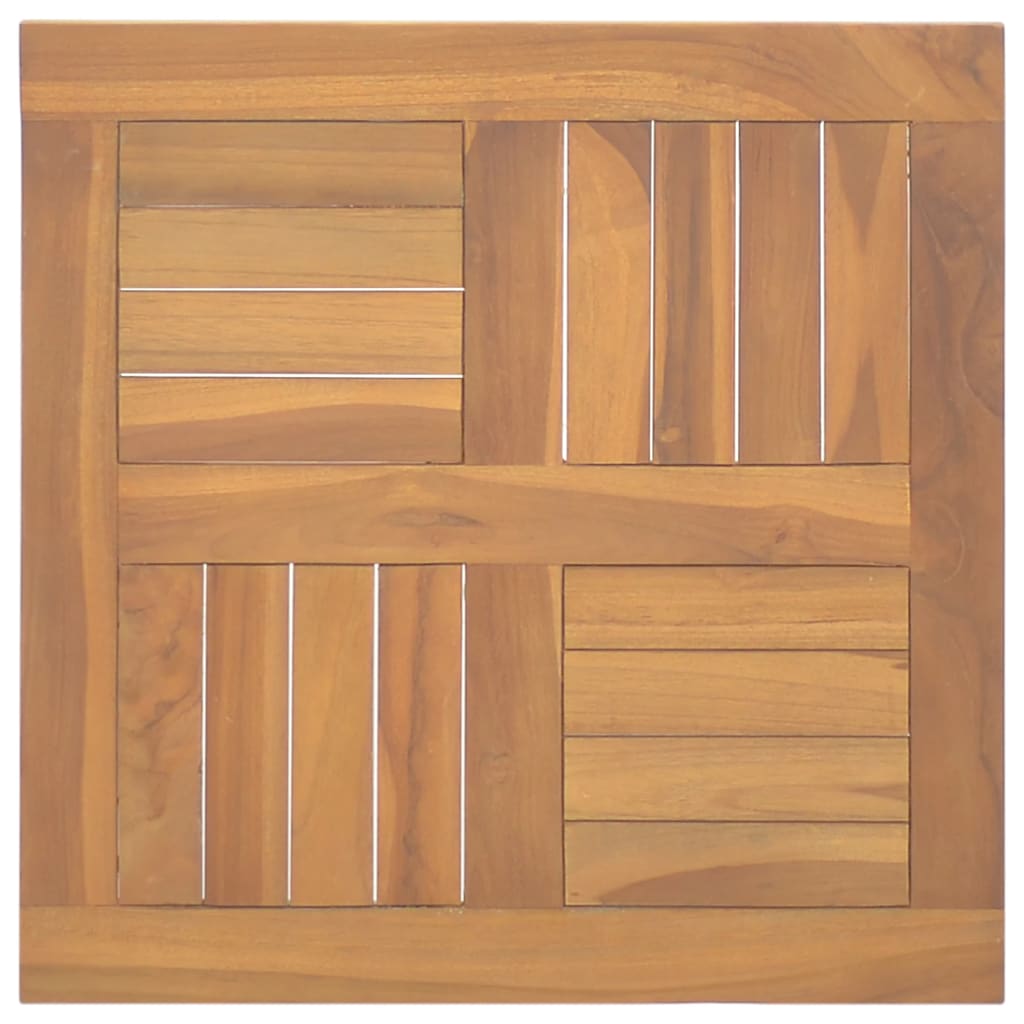 vidaXL    50 x 50 x 2,5 .   Teak
