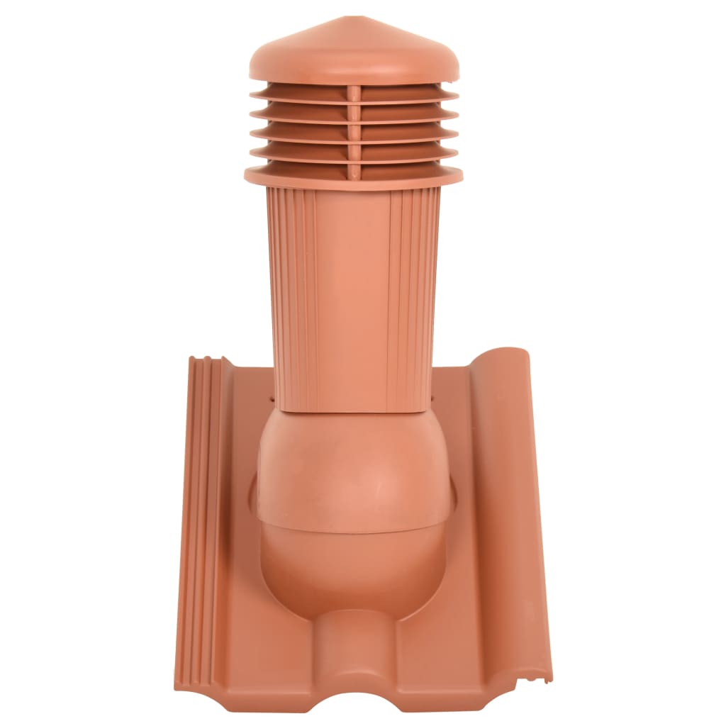 vidaXL Roof Ventilator Red