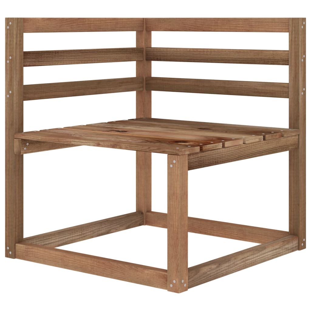 

vidaXL 9-delige Loungeset met beige kussens