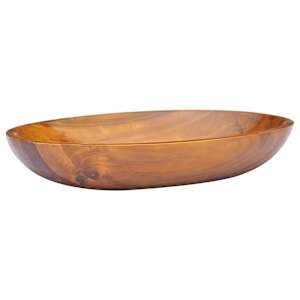 Umyvadlo masivní teak 60 x 40 x 10 cm