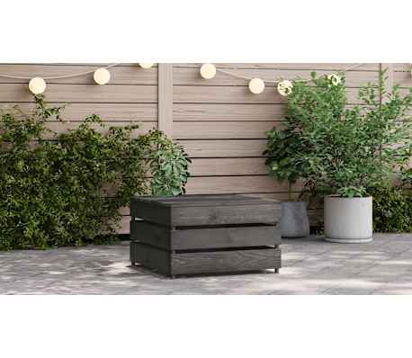 vidaXL Hagepallebord impregnert furu