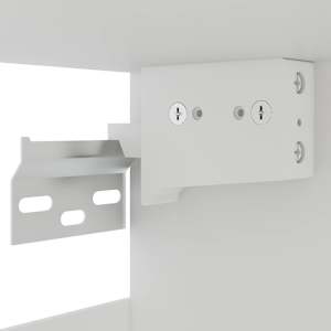 14dílná sada kuchyňských skříněk "Lyon" bílá, dřevěné - obrázek 15