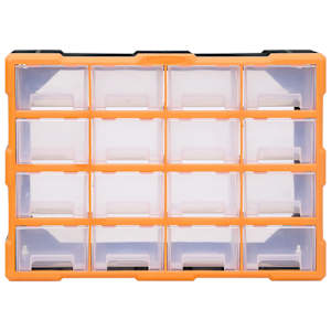 Organizér se 16 středními zásuvkami 52 x 16 x 37 cm - obrázek 5