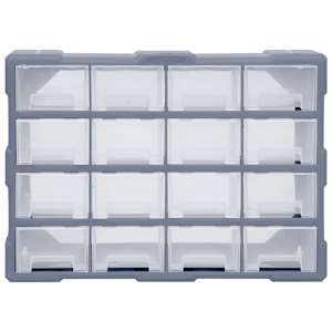 Organizér se 16 středními zásuvkami 52 x 16 x 37 cm - obrázek 5