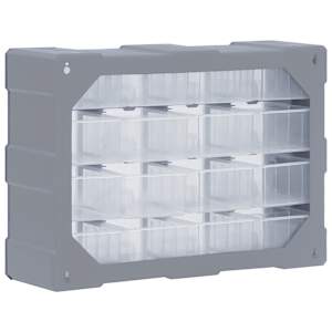 Organizér se 16 středními zásuvkami 52 x 16 x 37 cm - obrázek 7