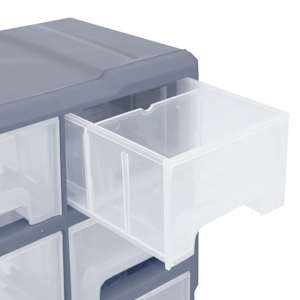 Organizér se 16 středními zásuvkami 52 x 16 x 37 cm - obrázek 8