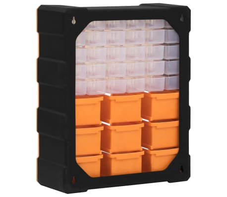 Caja Organizadora VidaXL Organizador Multicajones Con 64 Cajones