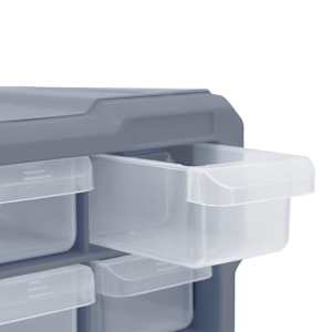 Organizér s 39 zásuvkami 38 x 16 x 47 cm - obrázek 8