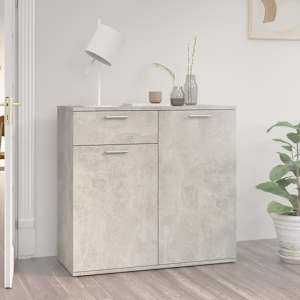 Příborník betonově šedý 80 x 36 x 75 cm kompozitní dřevo - obrázek 1