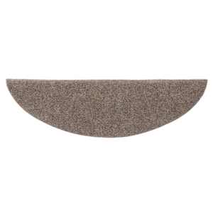 Schodové rohože samolepicí 10 ks 56 x 17 x 3 cm béžové půlkulaté - obrázek 4