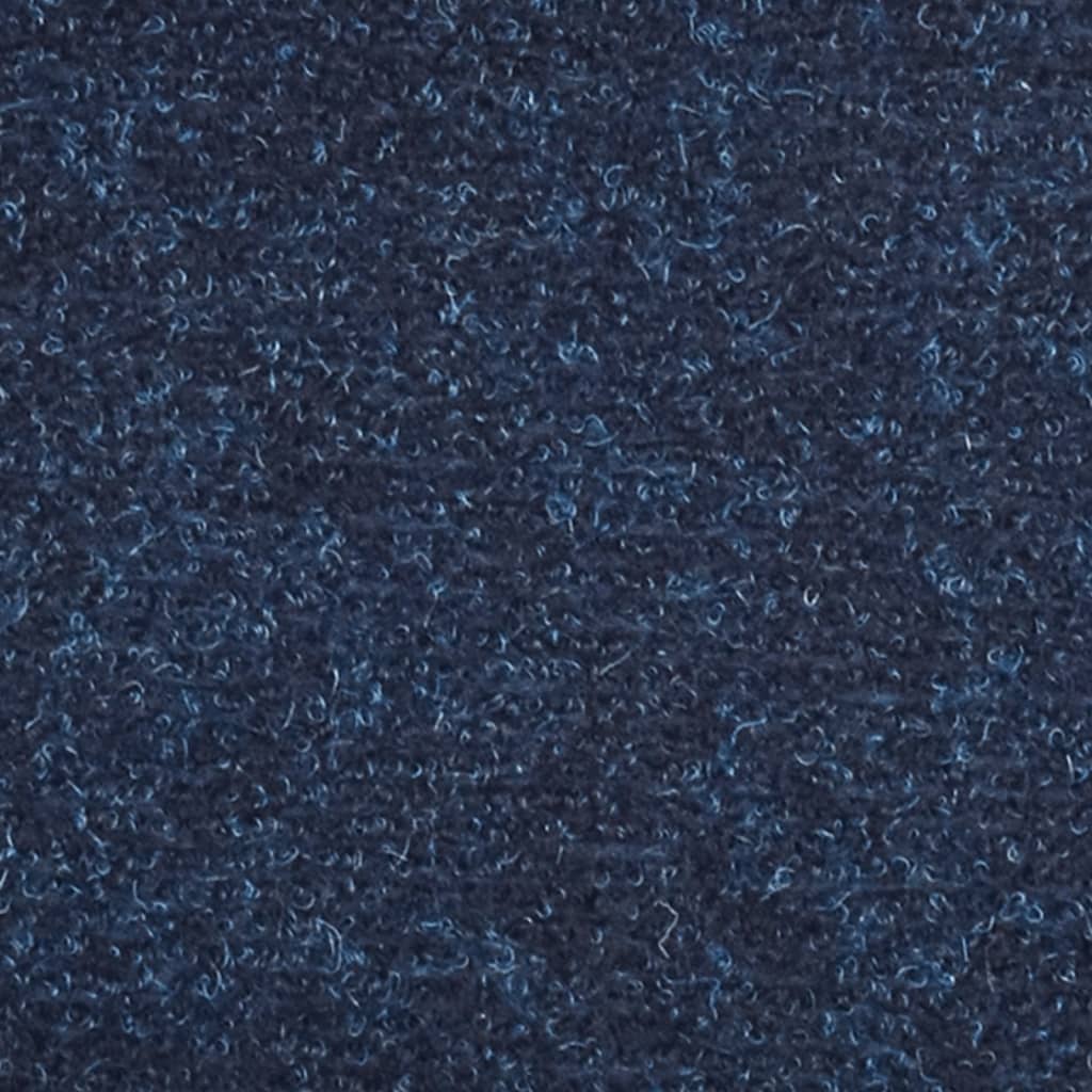 5 db kék tűlyukasztott öntapadó lépcsőszőnyeg 56x17x3 cm 