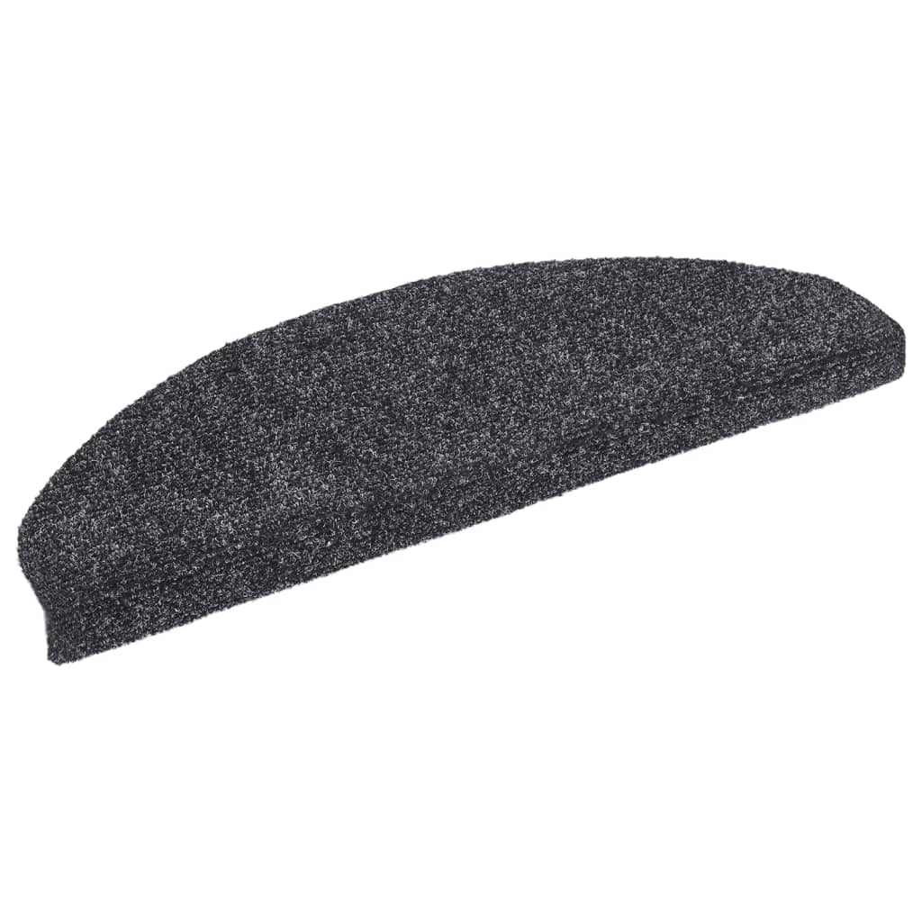 

vidaXL Trapmatten zelfklevend 5 st 65x21x4 cm naaldvilt donkergrijs