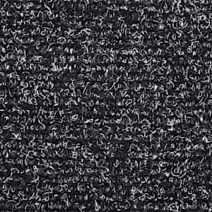 Schodové rohože samolepicí 10 ks 65 x 21 x 4 cm tmavě šedé, půlkulaté, velké - obrázek 7