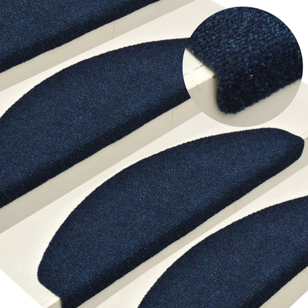 Selbstklebende Treppenmatten 5 Stk. Marineblau 65x21x4cm | Stepinfit