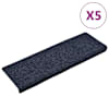 vidaXL trepimatid, isekleepuvad, 5 tk, 65 x 21 x 4 cm, antratsiithall, ristk&uuml;likukujuline serv