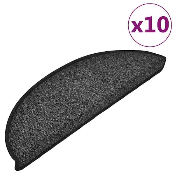 vidaXL trepimatid 10 tk 56 x 17 x 3 cm antratsiithall poolringikujuline
