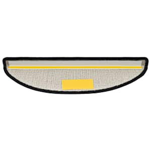 Schodové rohože 10 ks 56 x 17 x 3 cm antracitové půlkulaté - obrázek 5