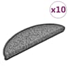vidaXL Trepimatid 10 tk 56 x 17 x 3 cm Non-Slip Tumehall