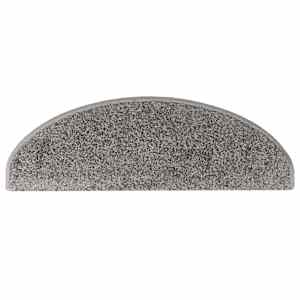 Schodové rohože 10 ks 65 x 21 x 4 cm šedé, půlkulaté, velké - obrázek 4
