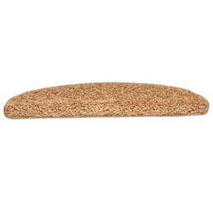 Schodové rohože 10 ks 65 x 21 x 4 cm béžové, půlkulaté, velké - obrázek 5