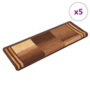 vidaXL iseliimuvad trepimatid 5 tk, 65x21x4 cm, pruun