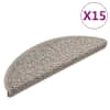 vidaXL isekleepuv trepivaip, 15 tk, 56x17x3 cm, h&otilde;be