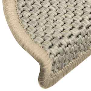 Samolepicí nášlapy na schody sisal 15ks 56x17x3cm světle zelené - obrázek 7
