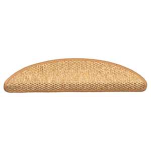 Samolepicí nášlapy na schody vzhled sisal 15 ks 56x17x3cm sisal - obrázek 3