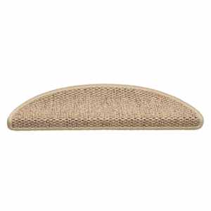 Samolepící nášlapy na schody vzhled sisal 15 ks 56x17x3 cm - obrázek 3