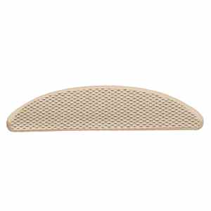 Samolepicí nášlapy na schody sisal 15 ks 56 x 17 x 3 cm berber - obrázek 3