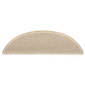 Samolepicí nášlapy na schody sisal 15 ks 56 x 17 x 3 cm berber - obrázek 4