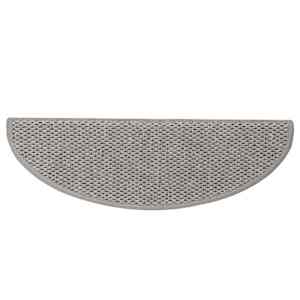 Samolepicí nášlapy na schody sisal 15 ks 65x21x4 cm stříbrné - obrázek 4