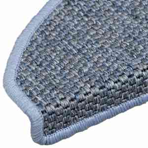 Samolepící nášlapy na schody vzhled sisal 15 ks 65x21x4cm modré - obrázek 7