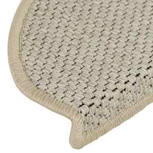 Samolepicí nášlapy na schody sisal 15ks 65x21x4cm světle zelené - obrázek 7