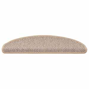 Samolepící nášlapy na schody vzhled sisal 15 ks 65x21x4 cm - obrázek 3
