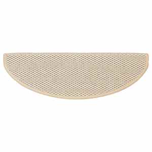 Samolepicí nášlapy na schody sisal 15 ks 65 x 21 x 4 cm berber - obrázek 4