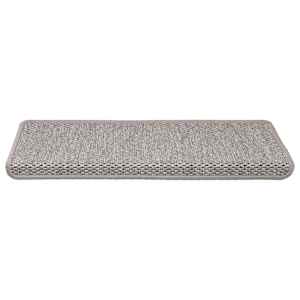 Samolepící nášlapy na schody vzhled sisal 15 ks 65x21x4 cm - obrázek 4