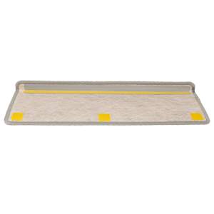 Samolepící nášlapy na schody vzhled sisal 15 ks 65x21x4 cm - obrázek 5