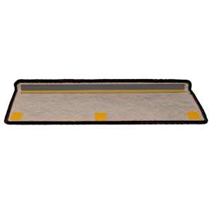 Samolepící nášlapy na schody vzhled sisal 15 ks 65x21x4 cm - obrázek 5