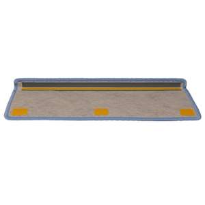 Samolepící nášlapy na schody vzhled sisal 15 ks 65x21x4cm modré - obrázek 5