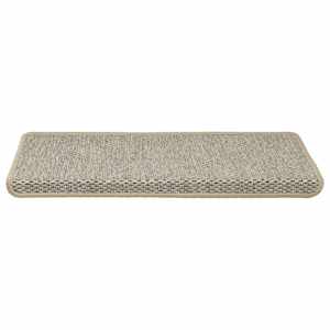 Samolepící nášlapy na schody vzhled sisal 15ks 65x21x4cm zelené - obrázek 3