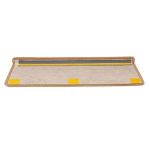 Samolepící nášlapy na schody vzhled sisal 15ks 65x21x4 cm - obrázek 5