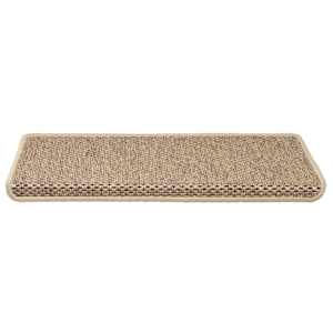 Samolepící nášlapy na schody vzhled sisal 15 ks 65x21x4 cm - obrázek 3