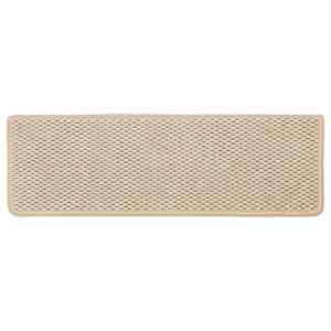 Samolepící nášlapy na schody vzhled sisal 15 ks 65x21x4 cm Berber - obrázek 4