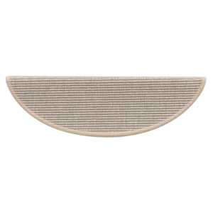 Schodové rohože 15 ks 56 x 17 x 3 cm stříbrné, půlkulaté - obrázek 6
