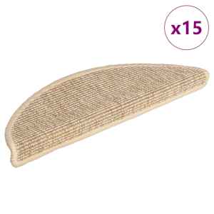 vidaXL trepimatid 15 tk 56 x 17 x 3 cm helebeežid poolringikujulised