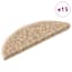  vidaXL 15 db narancssárga öntapadó lépcsőszőnyeg 56x17x3 cm termék 2. képe