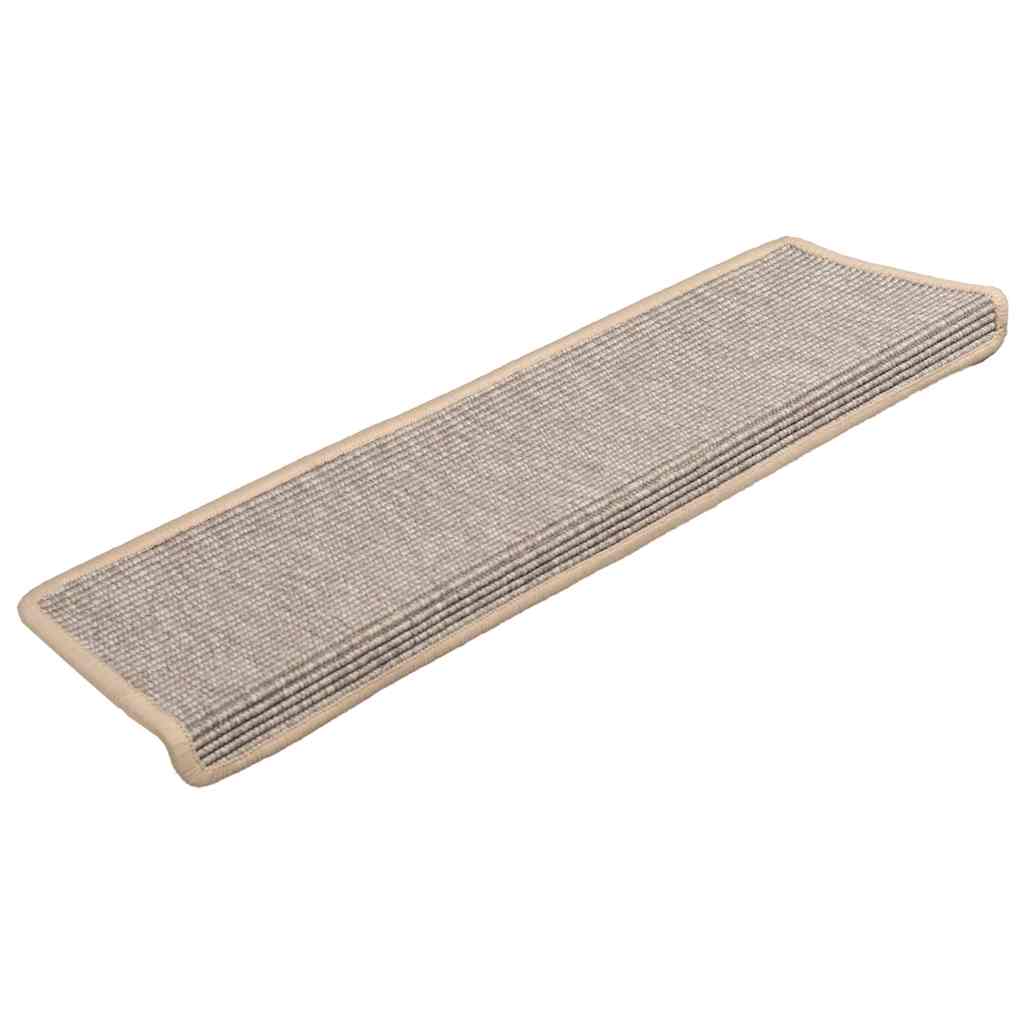 Thumbnail - vidaXL Stufenmatten 15 Stk. 65x21x4 cm Silber Rechteckiger Rand