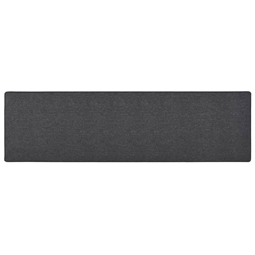vidaXL Covor traversă, antracit, 50x200 cm
