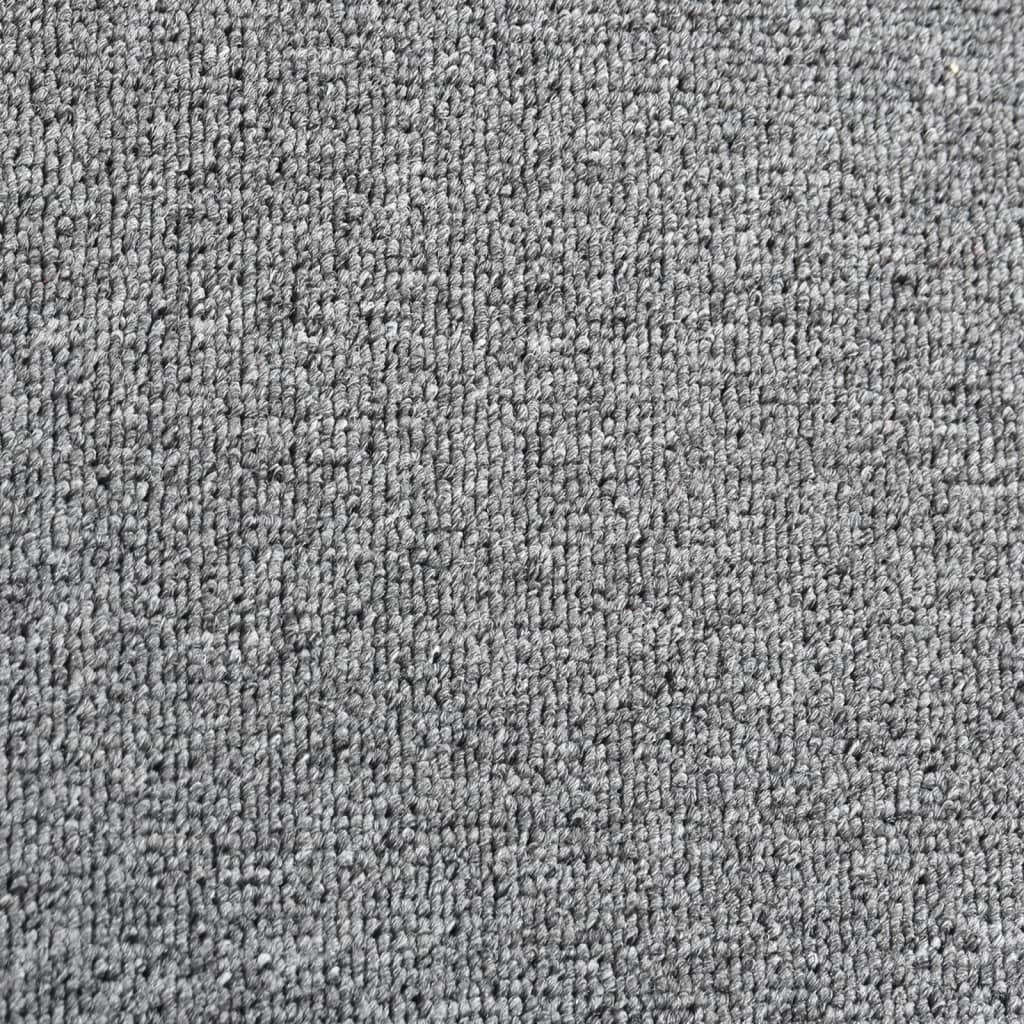  Kobercový behúň tmavo sivý 50x200 cm